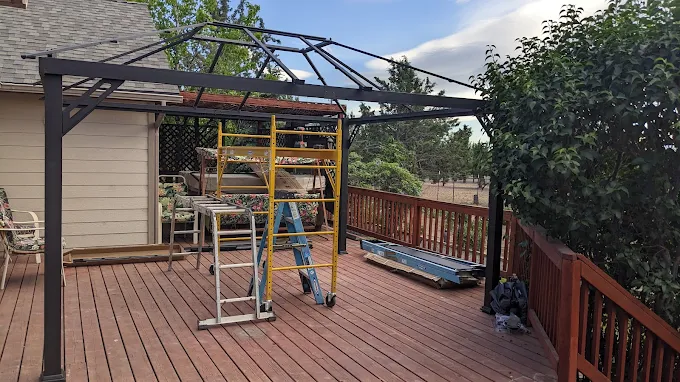 backyard pagoda install bend oregon